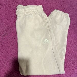 Adidas Kids Beige Joggers